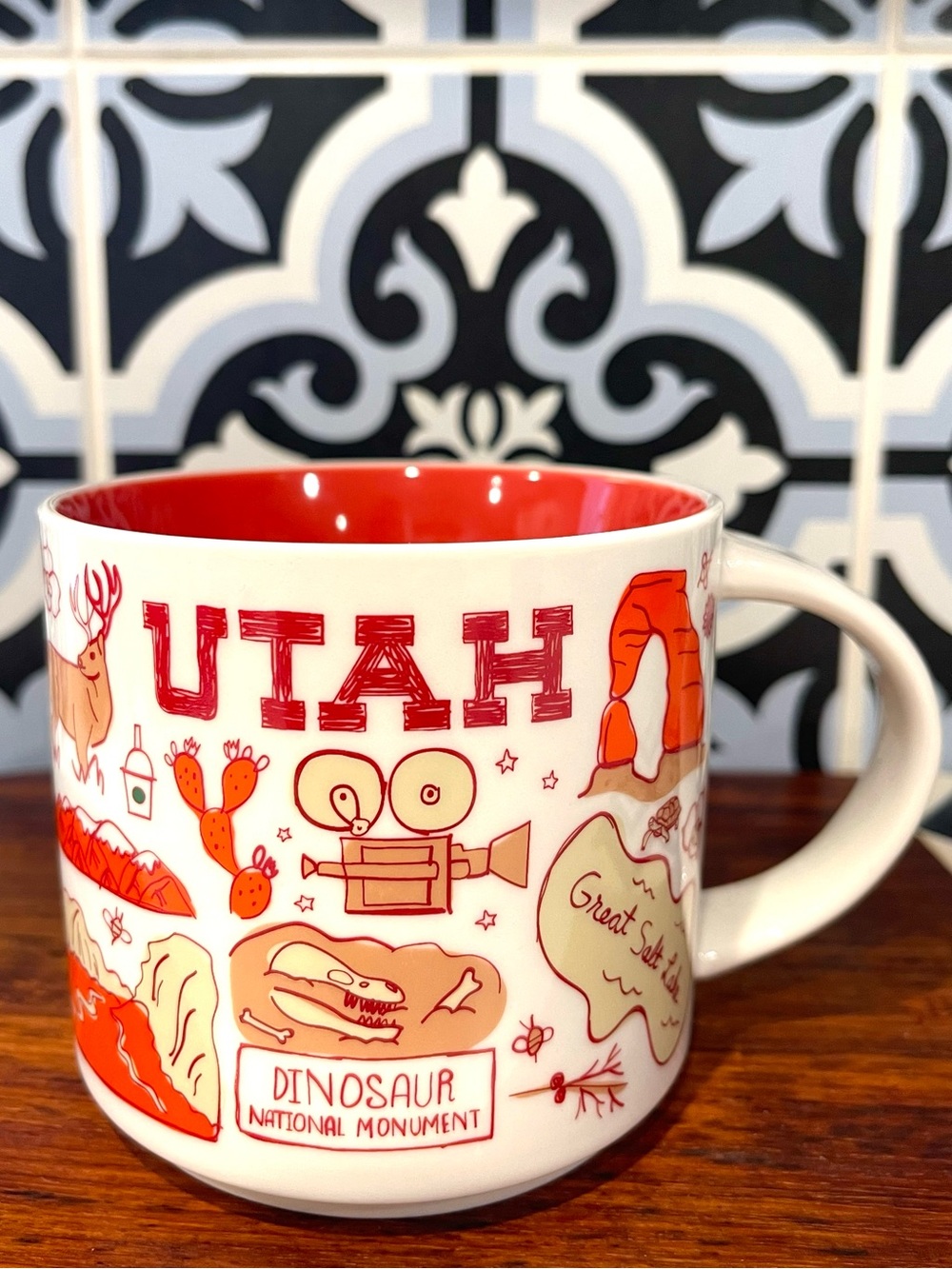 STARBUCKS Been There Series UTAH Ceramic Coffee Mug Cup 14 oz 2021